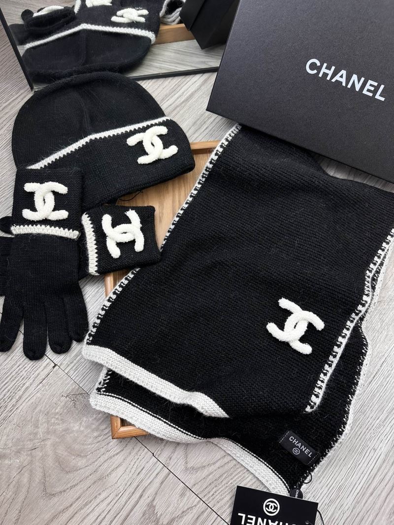 Chanel Caps Scarfs